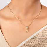 22k Gold Plated Sankranti Joshita Pendant Set