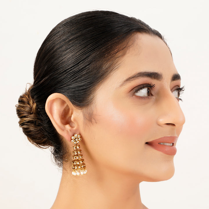 22k Gold Plated Roop Akriti Earring