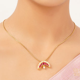22k Gold Plated Roop Devika Pendant