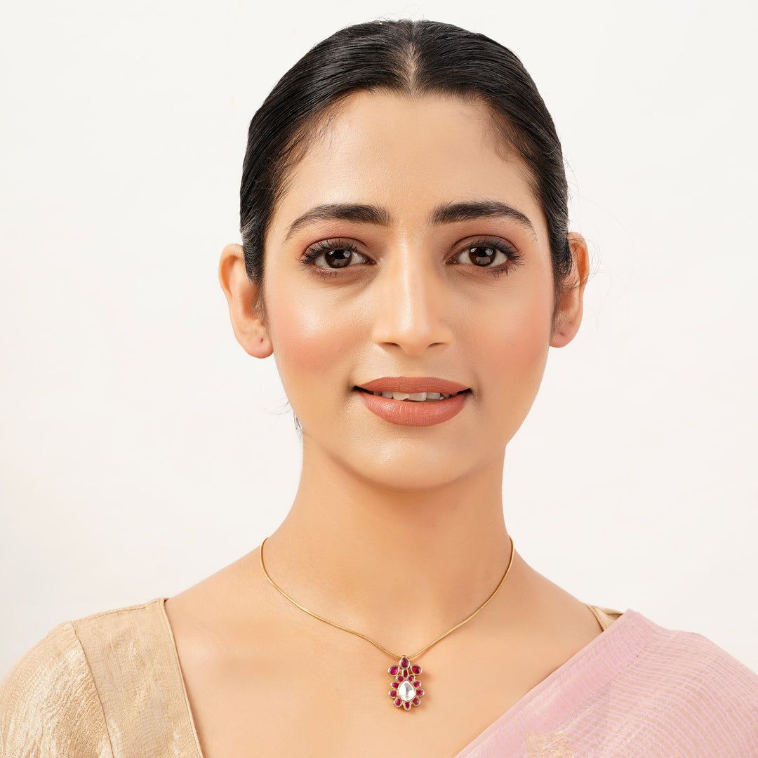 22k Gold Plated Ruhi Gaurika Pendant