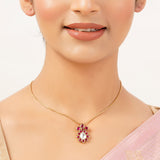 22k Gold Plated Roop Gaurika Pendant