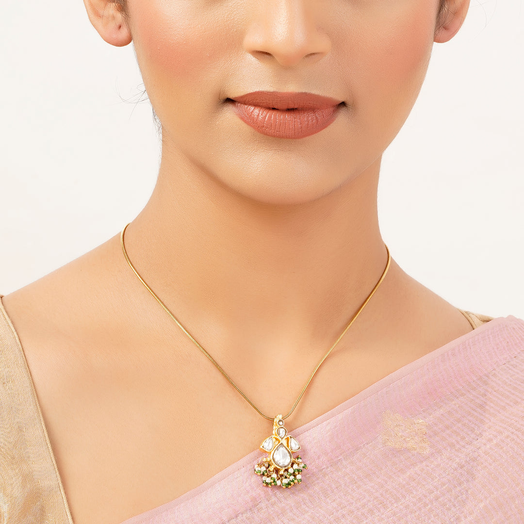 22k Gold Plated Ruhi Ira Pendant