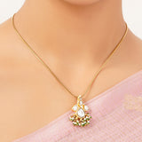 22k Gold Plated Roop Ira Pendant