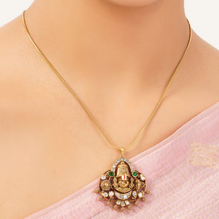 22k Gold Plated Roop Kairavi Pendant