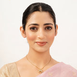 22k Gold Plated Roop Kesar Pendant