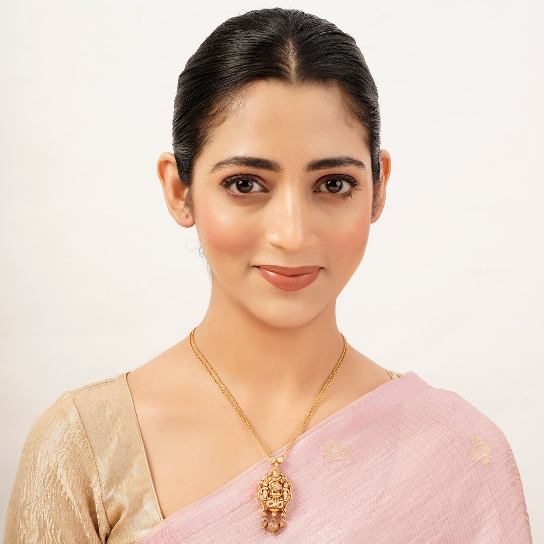 22k Gold Plated Roop Mahika Pendant