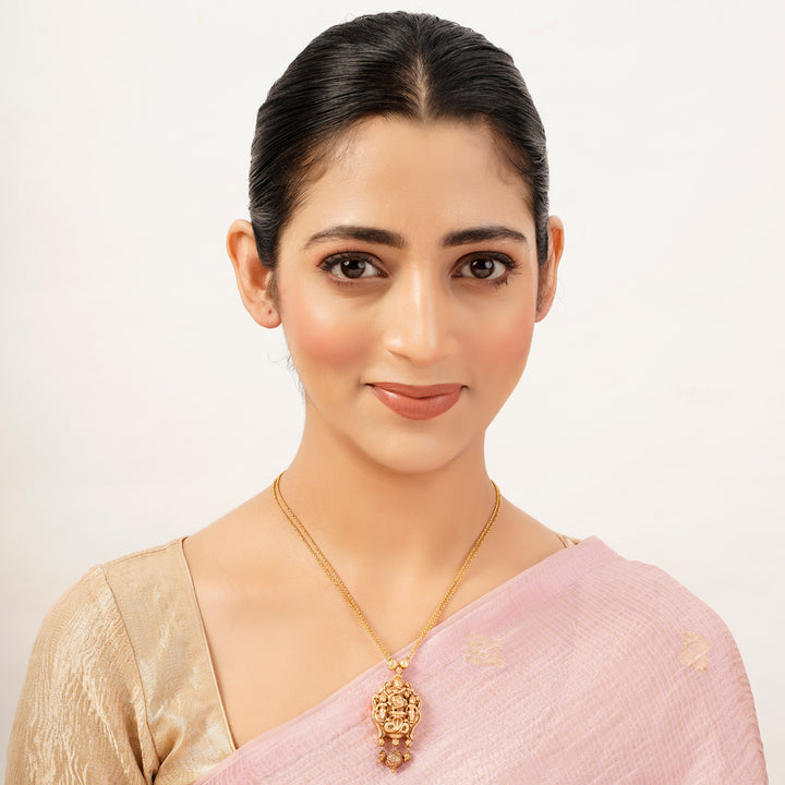 22k Gold Plated Roop Mahika Pendant