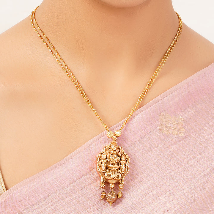 22k Gold Plated Roop Mahika Pendant