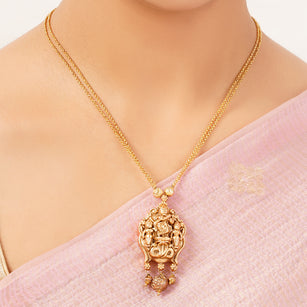 22k Gold Plated Roop Mahika Pendant