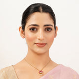 22k Gold Plated Roop Nalini Pendant