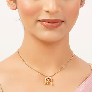 22k Gold Plated Roop Nalini Pendant