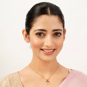 22k Gold Plated Roop Navya Pendant