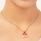 22k Gold Plated Roop Navya Pendant