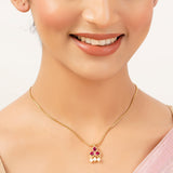 22k Gold Plated Roop Navya Pendant
