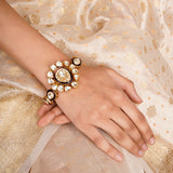 22k Gold Plated Teej Trinetra Bangle