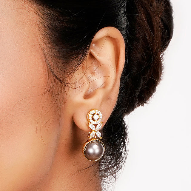 22k Gold Plated Teej Ambara Pendant Set