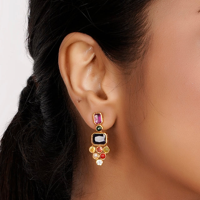 22k Gold Plated Teej Aayat Necklace Set