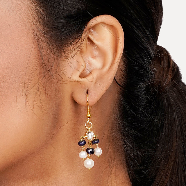 22k Gold Plated Teej Zarika Pendant Set