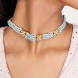 22k Gold Plated Teej Vimani Choker Set