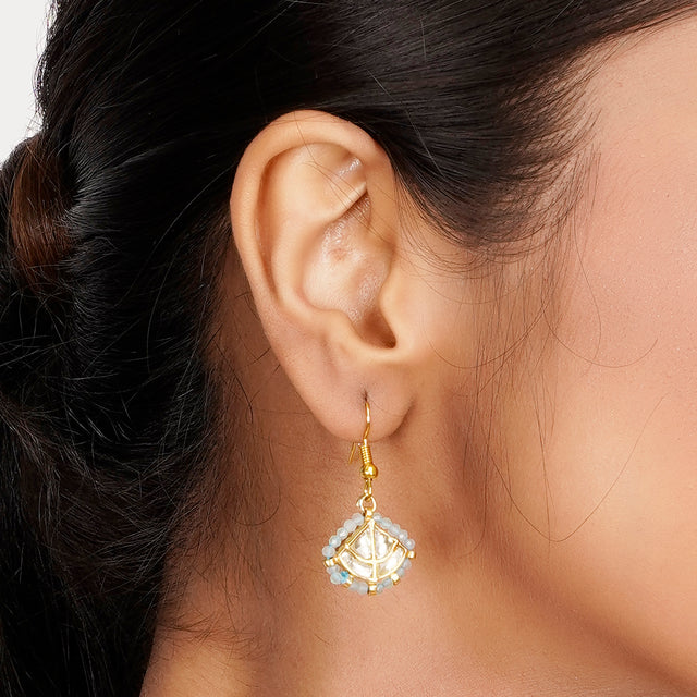 22k Gold Plated Teej Vimani Choker Set