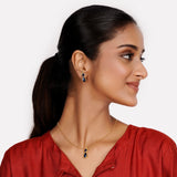 22k Gold Plated Dravya Pendant Set