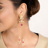 22k Gold Plated Kaani Rajnita Earring