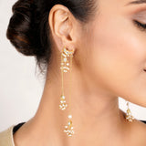 22k Gold Plated Kaani Chaandira Earring