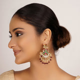 22k Gold Plated Divyam Nairika Earring