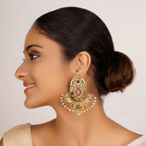 22k Gold Plated Divyam Kaviri Earring