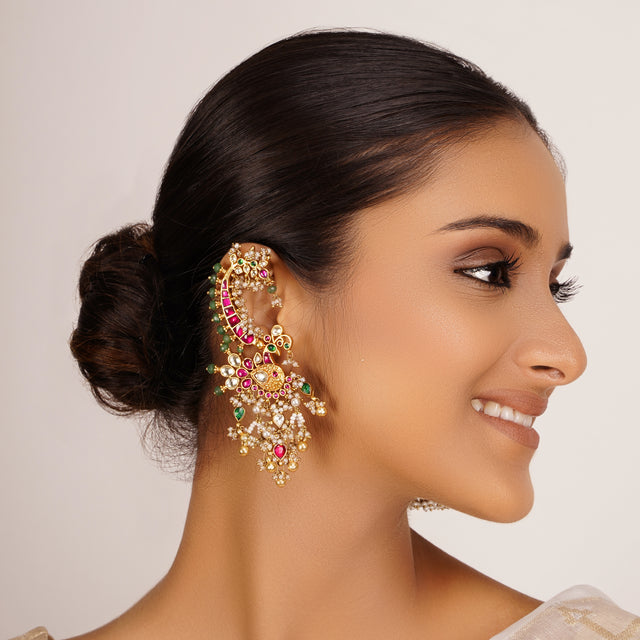 22k Gold Plated Divyam Yanira Earring