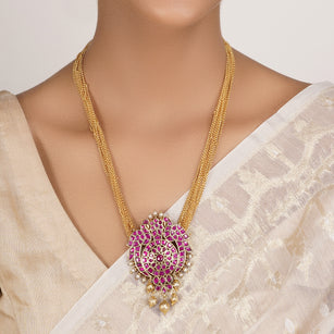 22k Gold Plated Divyam Armeya Necklace