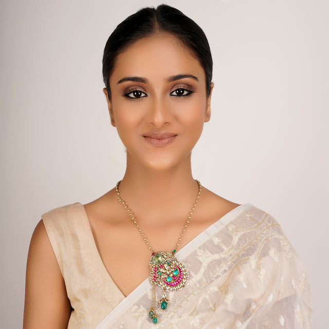 22k Gold Plated Divyam Cherin Necklace