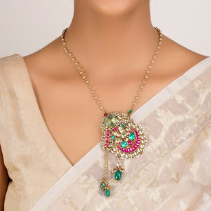 22k Gold Plated Divyam Cherin Necklace