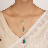 22k Gold Plated Divyam Saruni Necklace