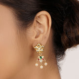 22k Gold Plated Divyam Dhrina Pendant Set