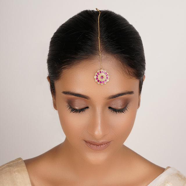 22k Gold Plated Divyam Raveya Tikka