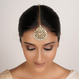 22k Gold Plated Divyam Pavika Tikka