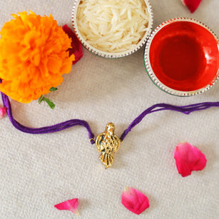 22k Gold Plated Rakhi Shuka Rakhi