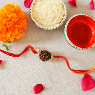 22k Gold Plated Rakhi Kanduka Rakhi