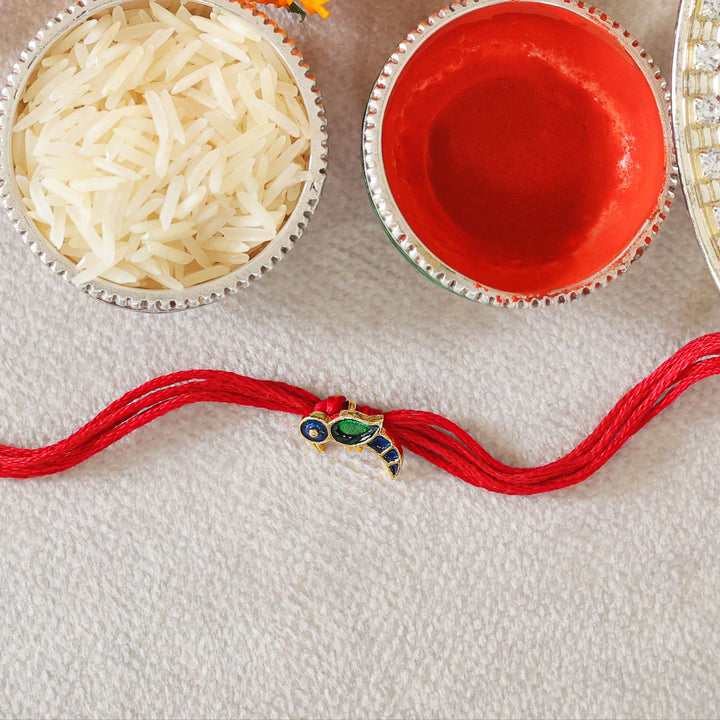 22k Gold Plated Rakhi Lata Rakhi