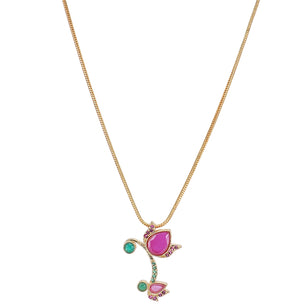 Aachal 22k Gold Plated Necklace