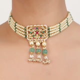 KANTHI KUNDAN SAANVI CHOKER SET