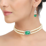 KANTHI ZIRCON OSHA CHOKER SET