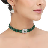 KANTHI ZIRCON ARYA CHOKER SET