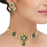 KANTHI KUNDAN HEMA  CHOKER SET