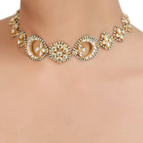 KANTHI KUNDAN MANYA  CHOKER SET