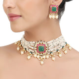 KANTHI KUNDAN KRIS CHOKER SET