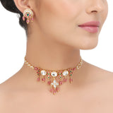 KANTHI KUNDAN QUSHI CHOKER SET
