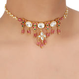 KANTHI KUNDAN QUSHI CHOKER SET
