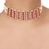 KANTHI KUNDAN ZENAB CHOKER SET